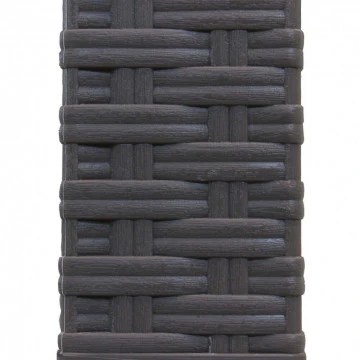 Tavolo Dallas 80 x 80 con Struttura in Plastica Stampata e Finitura Wicker - Image 10