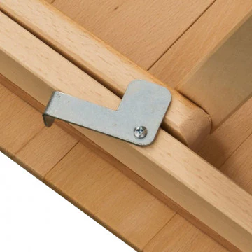 Tavolo doppio in legno di faggio 70 x 140 colore naturale - Image 3
