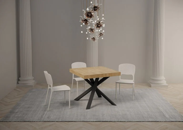 Tavolo Allungabile Clerk 90 cm con Estensione Fino a 194 cm - Image 2