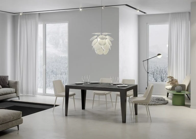 Tavolo Estensibile Flame Evolution P.90 - Struttura Antracite - Image 3