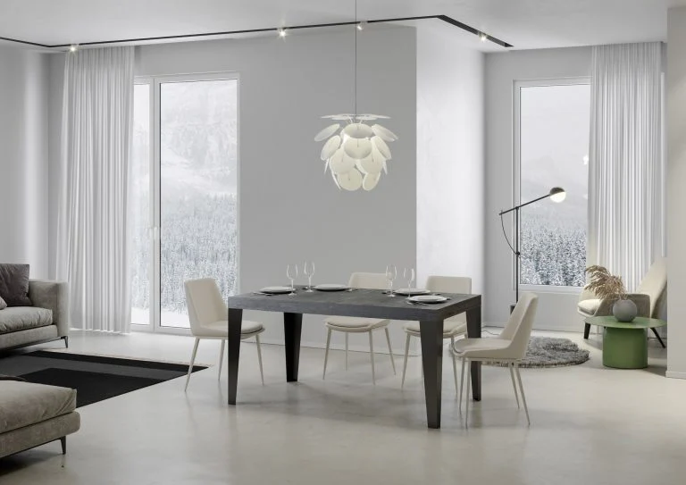 Tavolo Estensibile Flame Premium P.120 - Telaio Antracite - Image 15