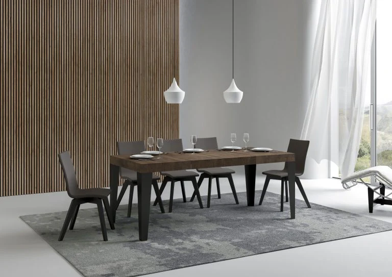 Tavolo Estensibile Flame Premium P.120 - Telaio Antracite - Image 16