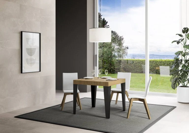 Tavolo Estensibile Flame Premium P.120 - Telaio Antracite - Image 2