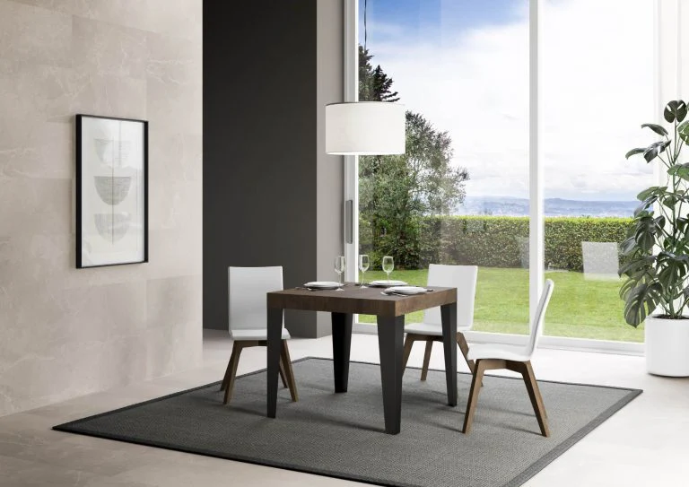 Tavolo Estensibile Flame Premium P.120 - Telaio Antracite - Image 4