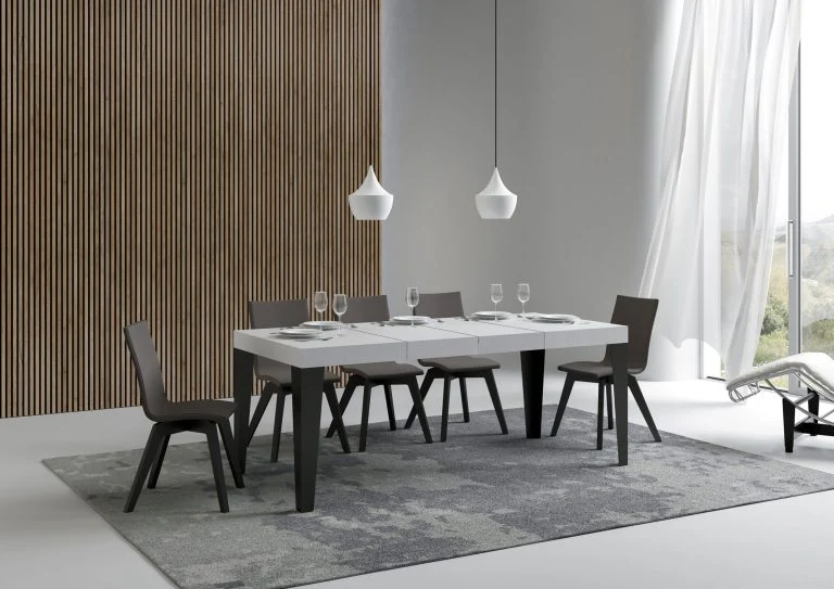 Tavolo Estensibile Flame Premium P.120 - Telaio Antracite - Image 5