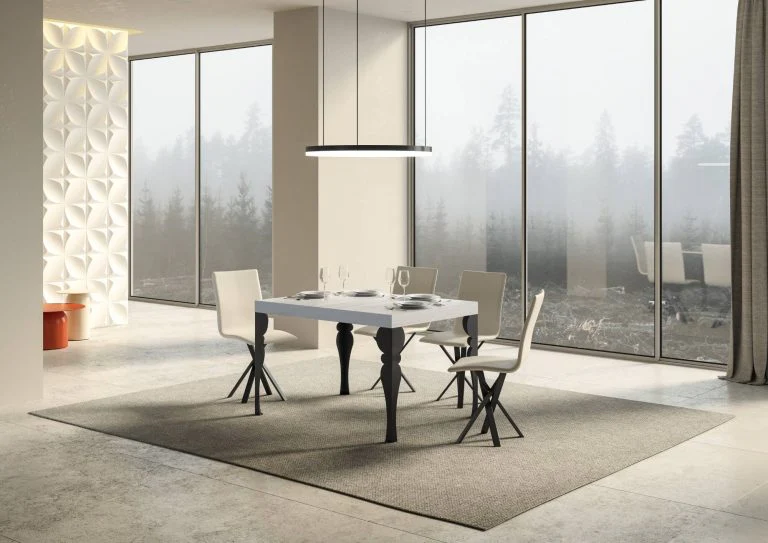 Tavolo Allungabile Paxon Premium 90 cm - Struttura Antracite - Image 13