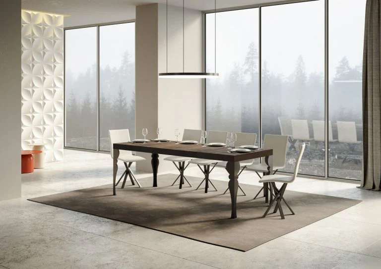 Tavolo Allungabile Paxon Premium 90 cm - Struttura Antracite - Image 20