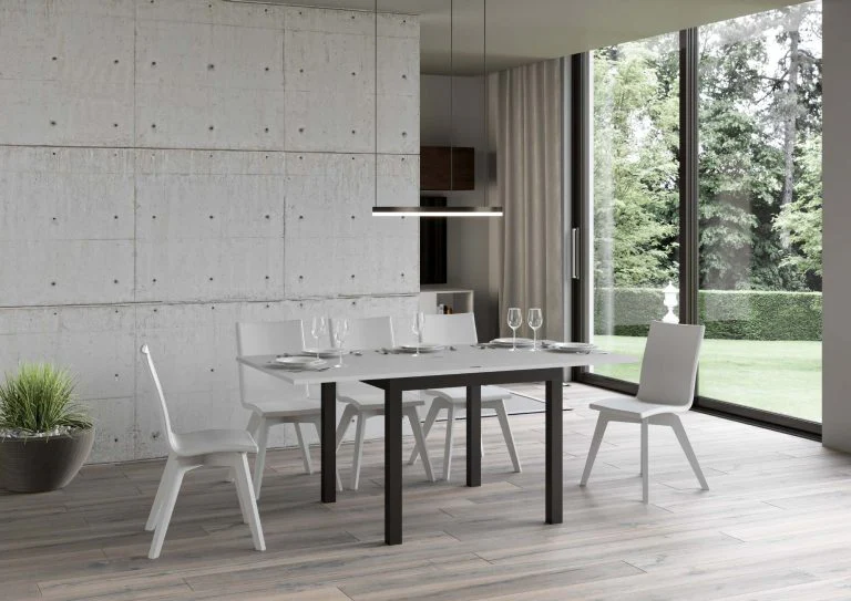 Tavolo Estensibile Everyday Libra 90x180 cm - Struttura Antracite - Image 2