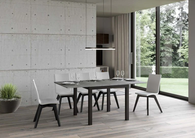Tavolo Estensibile Everyday Libra 90x180 cm - Struttura Antracite - Image 3