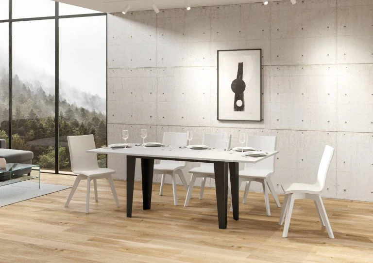 Tavolo Estensibile Flame Double P.90 - Design Pratico e Funzionale - Image 6