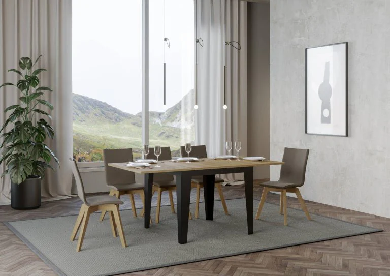 Tavolo Estensibile Flame Libra 90 cm - Image 2