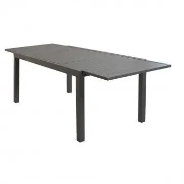 Tavolo Formentera allungabile in alluminio 160/240 X 90