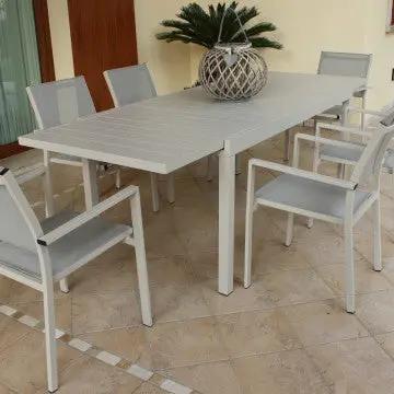 Tavolo Formentera allungabile in alluminio 160/240 X 90 - Image 17