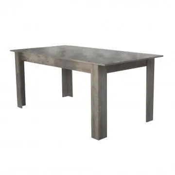 Tavolo Gemma Rovere Chiaro - Dimensioni: cm 160/200 x 90 x 75 h