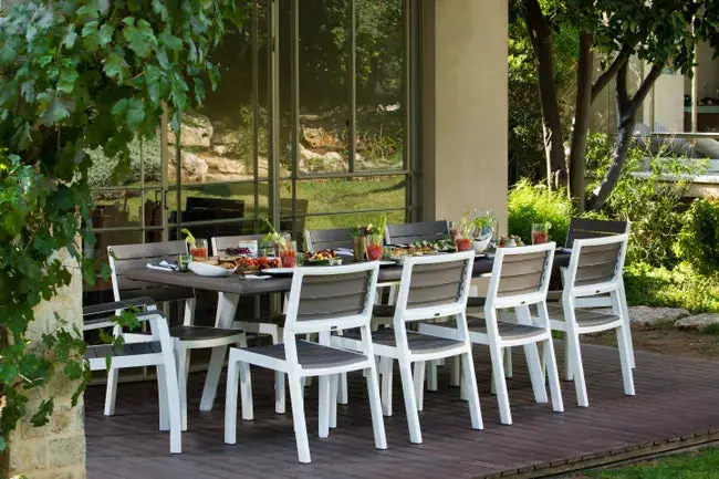Tavolo Harmony Estensibile – 162/241 cm, 6/10 Persone, Effetto Legno - Image 15