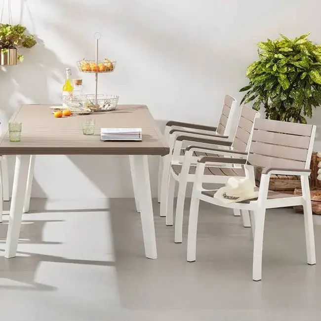 Tavolo Harmony Estensibile – 162/241 cm, 6/10 Persone, Effetto Legno - Image 16