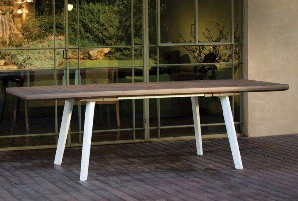 Tavolo Harmony Estensibile – 162/241 cm, 6/10 Persone, Effetto Legno - Image 2
