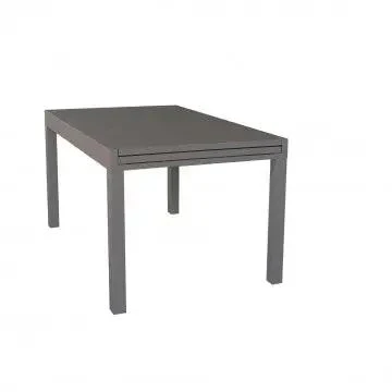 Tavolo Hawaii allungabile in alluminio taupe - 135/270 X 90 - Image 5