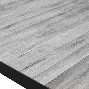 Tavolo Mackay 200 x 100 - struttura in alluminio, piano in ceramica effetto legno - Image 5