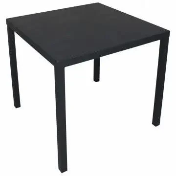 Tavolo Manchester impilabile 80 X 80 in acciaio verniciato a polvere - Image 6