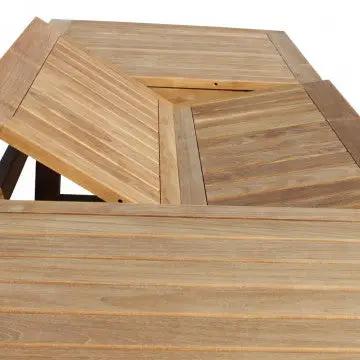 Tavolo Mirage 160/240 X 90 - Tavolo in Teak Allungabile - Image 11