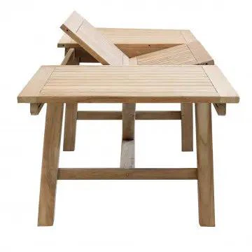 Tavolo Mirage 160/240 X 90 - Tavolo in Teak Allungabile - Image 2