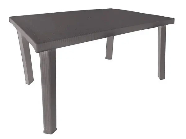 Tavolo da esterno in plastica calaf 120x80 tre colori