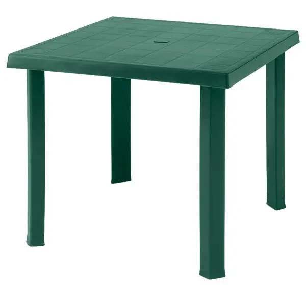 Tavolo da esterno in plastica figaro 80x80 tre colori - Image 2