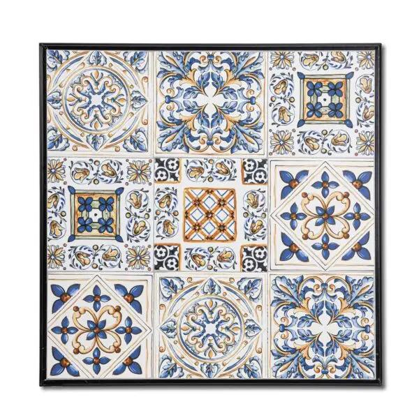 Tavolo in ceramica per esterni Mykonos, dimensioni 60x60x75h - Image 2