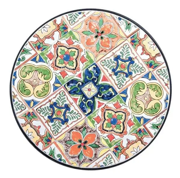 Tavolo esterno tondo ceramica diametro 60