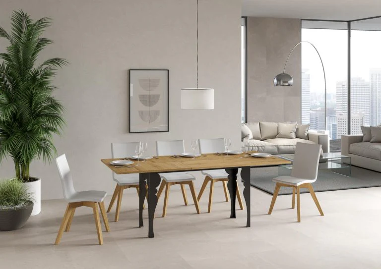 Tavolo Paxon Double allungabile 120x90 cm - Image 6