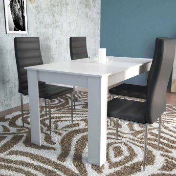 Tavolo Pepper Bianco - Dimensioni: cm 138 x 80 x 75 h - Image 2