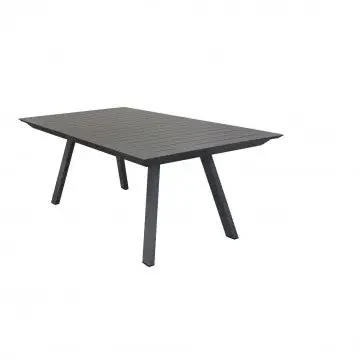 Tavolo rettangolare Zante allungabile 200/300 x 110 in alluminio - Image 13