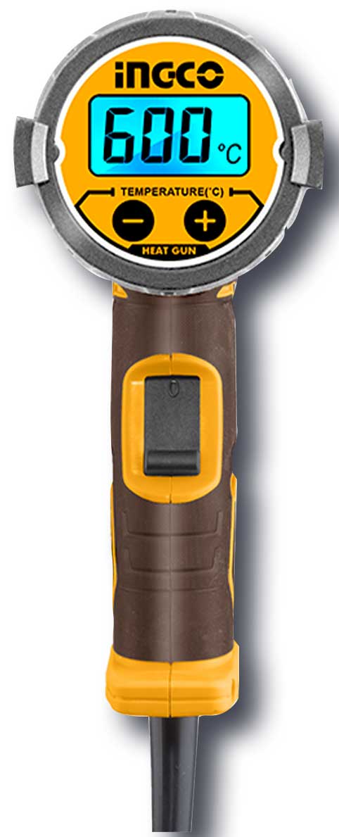 Termosoffiatore 2000W, Display LCD, Temperatura 50-600°C, 3 Ugelli, Raschietto - Image 3