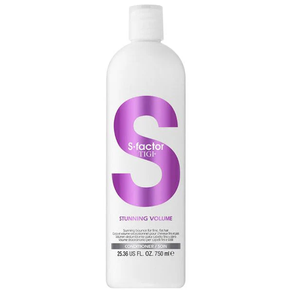 TIGI S-FACTOR STUNNING VOLUME CONDITIONER 750 ML