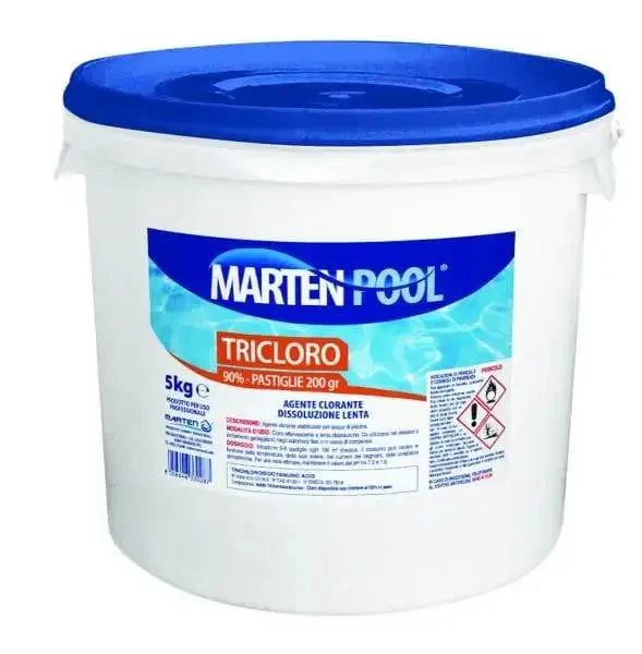 Tricloro pastiglie 200gr kg.5