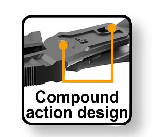 Tronchese Taglio Frontale 215mm – Azione Combinata, Impugnatura Ergonomica - Image 2
