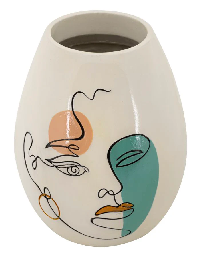 Vaso artistico design astratto - ø 22,5 cm x 29 cm - Image 2