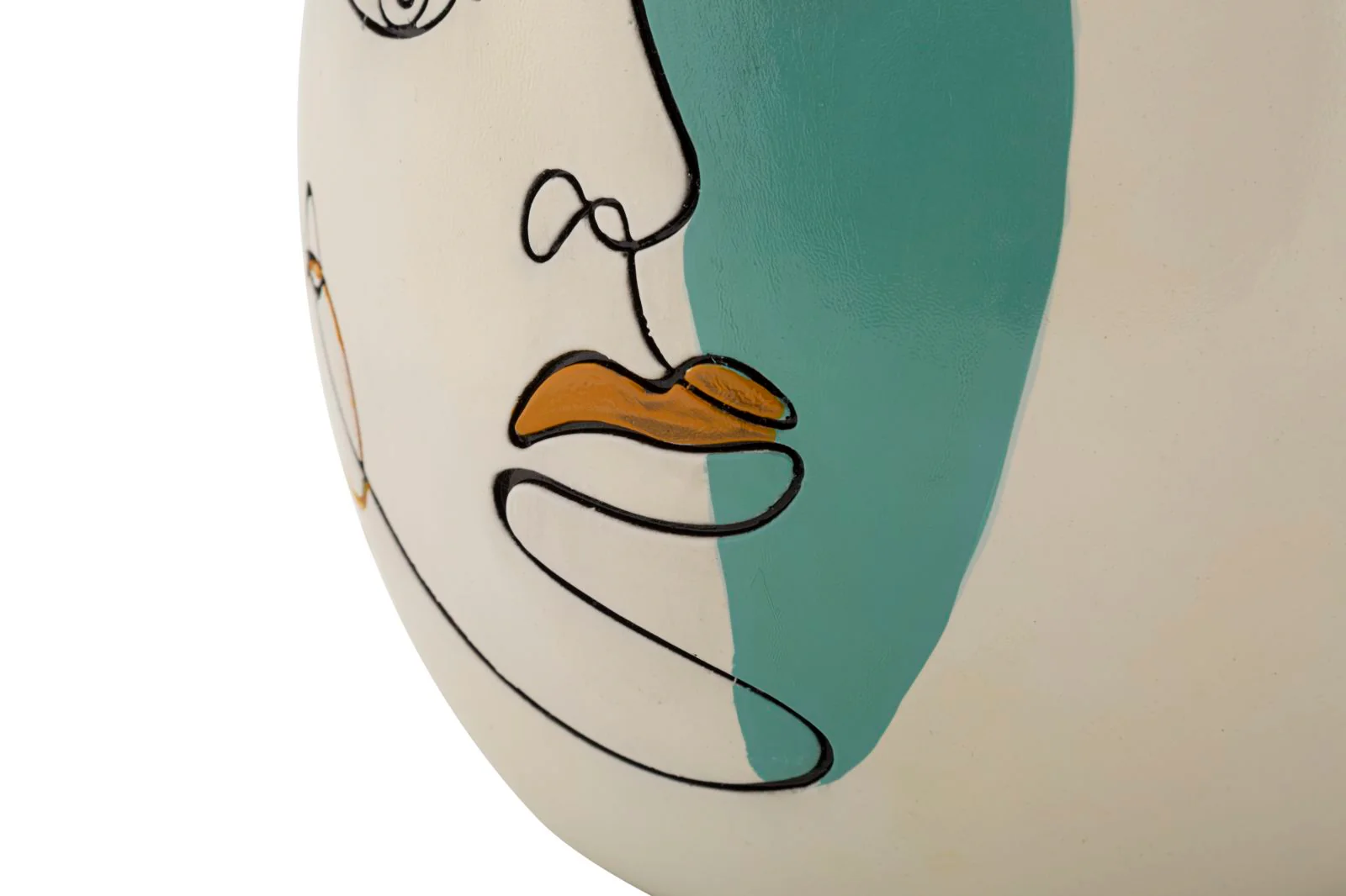 Vaso artistico design astratto - ø 22,5 cm x 29 cm - Image 3