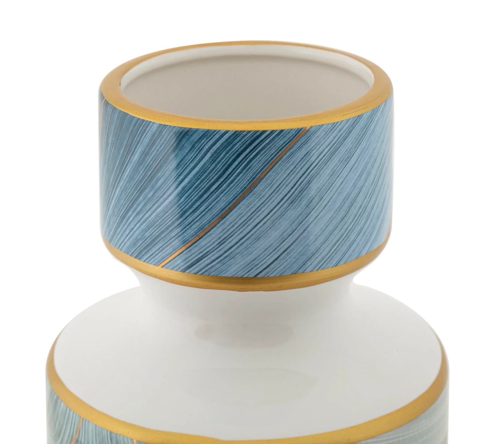 Vaso Elegante in Ceramica Alta Ø 14 cm, 40 cm di Altezza