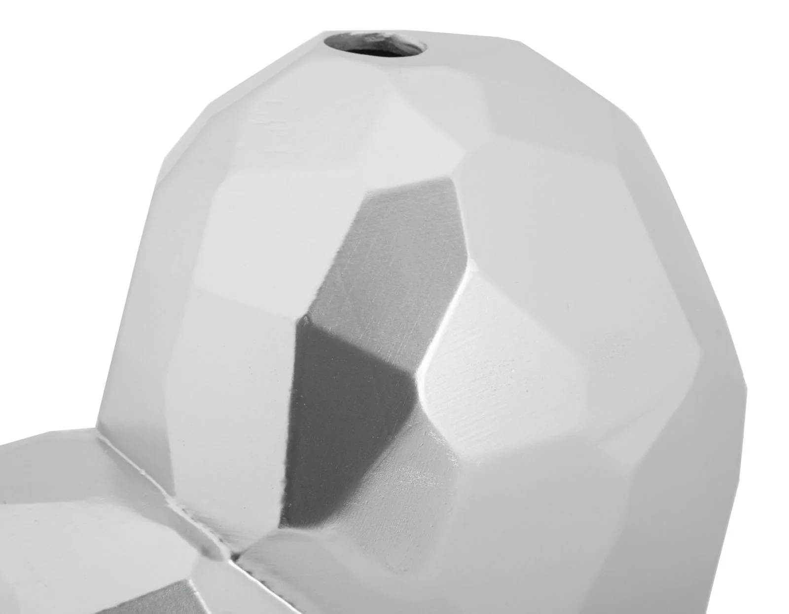 Vaso Heart Silver Cm 19X9X18 Elegante e Moderno - Image 4