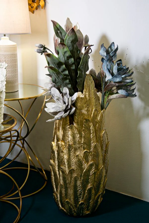 Vaso Eleganza Piume 32x34x80 cm
