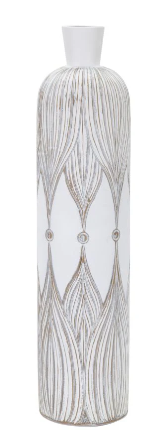 Vaso Atene in Resina, 15x60 cm - Eleganza e Stile per la Tua Casa