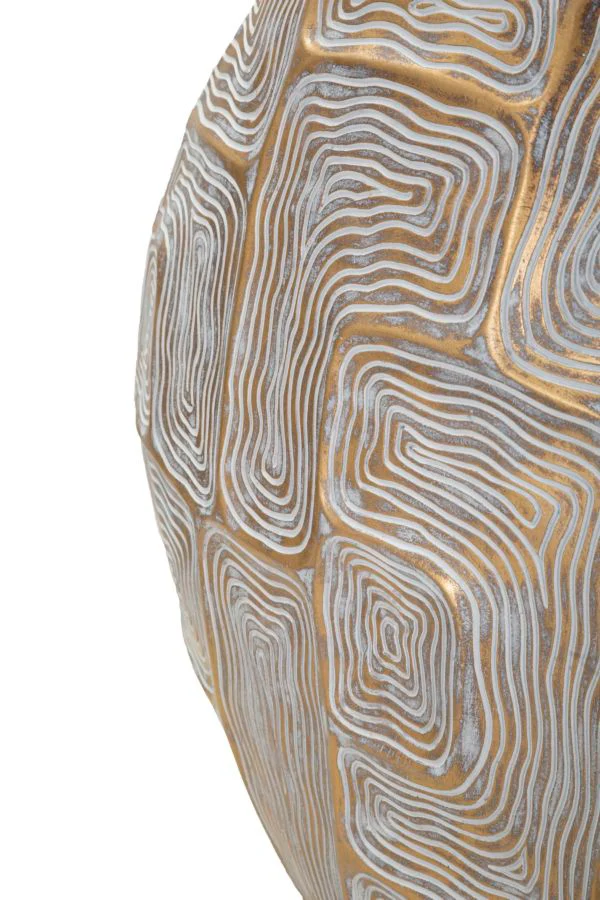 Vaso Eclips in Resina Elegante 36x11x34,5 cm - Image 2