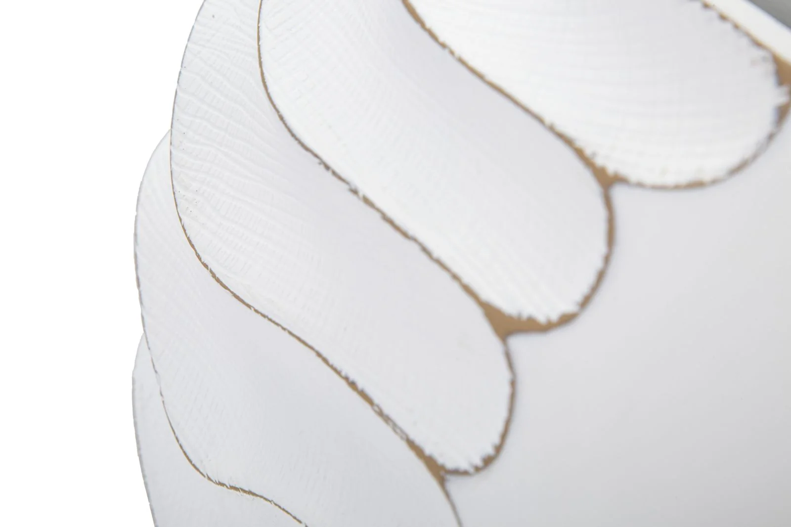 Vaso Elegante in Resina Lines 41x12x27 cm - Image 2