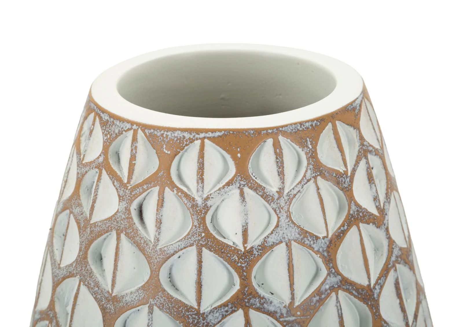 Vaso Resina Tibet Cm Ø 20X45,5 Design Moderno Elegante - Image 3
