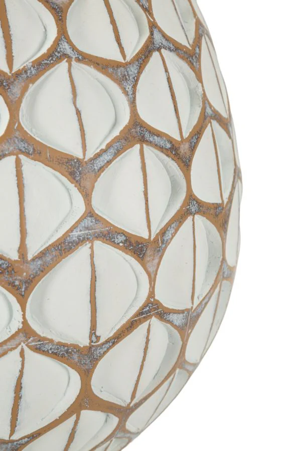 Vaso Resina Tibet Cm Ø 27X27 Elegante Design Moderno - Image 4