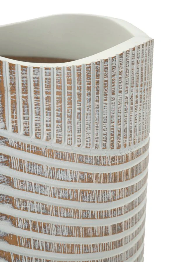 Vaso Resina Woody Cm Ø 18X45 Per Arredo Elegante - Image 6