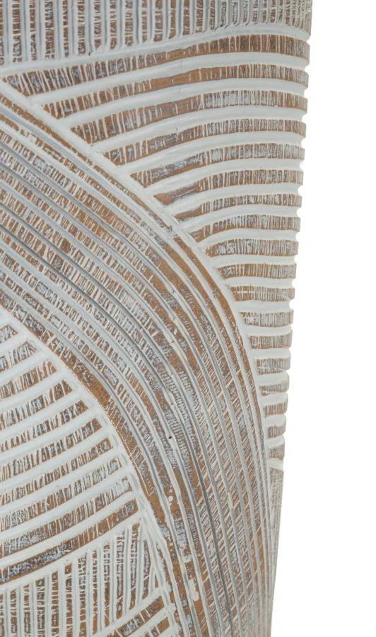 Vaso Resina Woody Cm Ø 19X55 Design Elegante e Versatile - Image 4