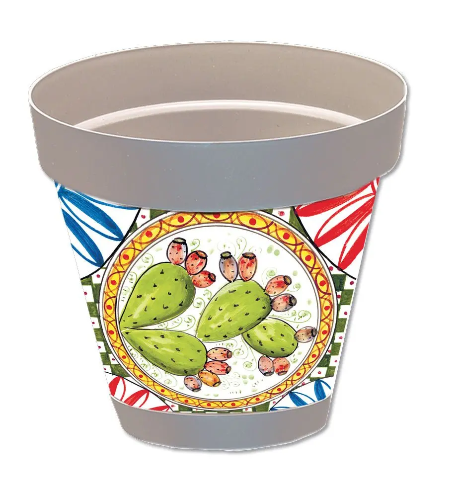 Vaso Sicilia grigio D.14 Naxos